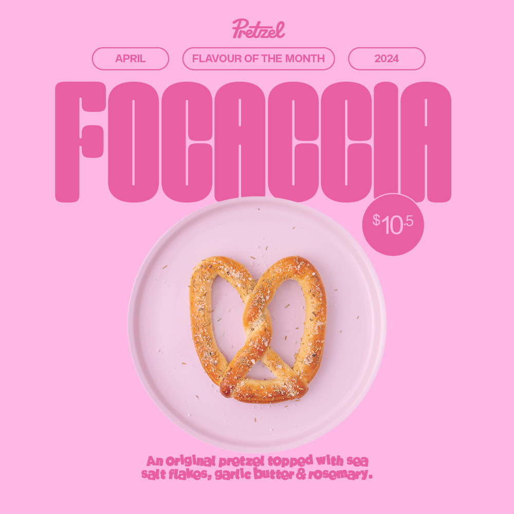 Focaccia Pretzel - Limited Edition